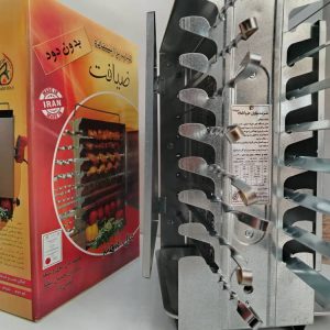 کباب پز دو طرف درب دار 16 سیخ مدل سهند